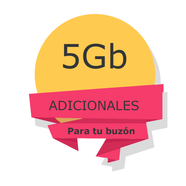 5 Gb Adicionales